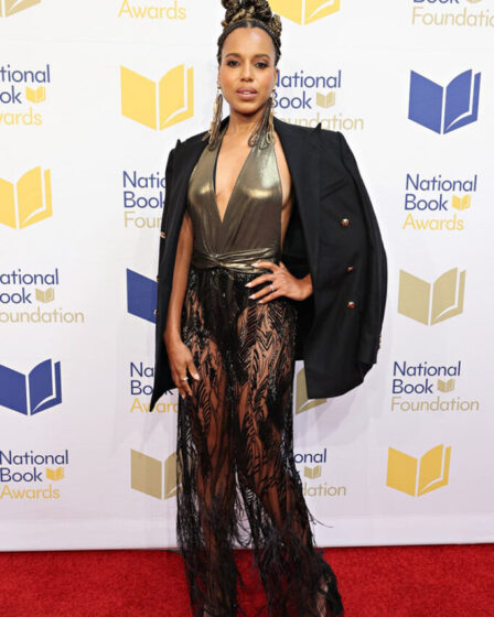 Celebrities at the 74th National Book Awards Ceremony with Kerry Washington