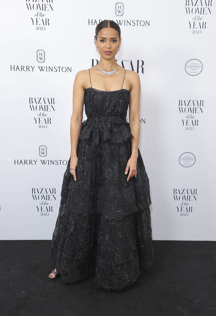 Gugu Mbatha-Raw Wore Armani Privé To The 2023 Harper’s Bazaar Women of the Year Awards