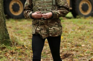 Catherine Princess of Wales visits The Queen's Dragoon Guards Regiment for the first time as their Colonel in Chief on...