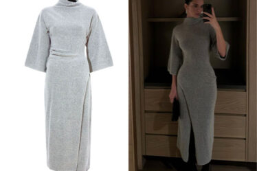 Kendall Jenner's Proenza Schouler Asymmetric Dress