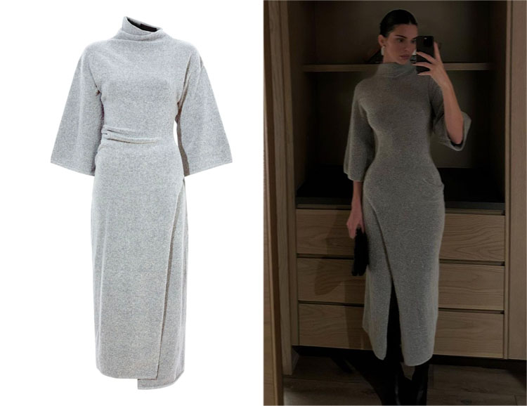 Kendall Jenner's Proenza Schouler Asymmetric Dress