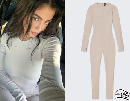 Kylie Jenner: Long Sleeve Catsuit
