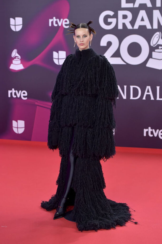Milena Smit Wore Saint Laurent To The 2023 Latin Grammy Awards