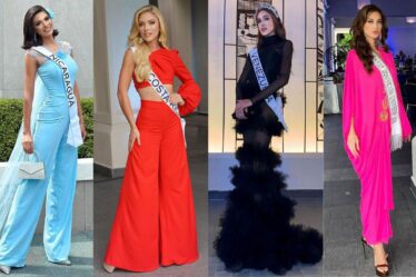 Miss Universe Latina contestants wear their favorite designers