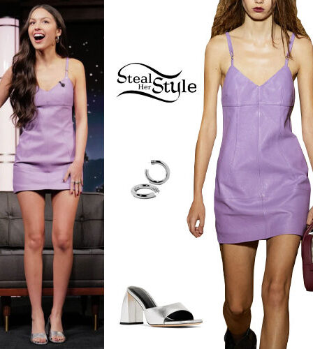 Olivia Rodrigo: Lilac Dress, Silver Sandals