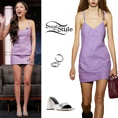 Olivia Rodrigo: Lilac Dress, Silver Sandals