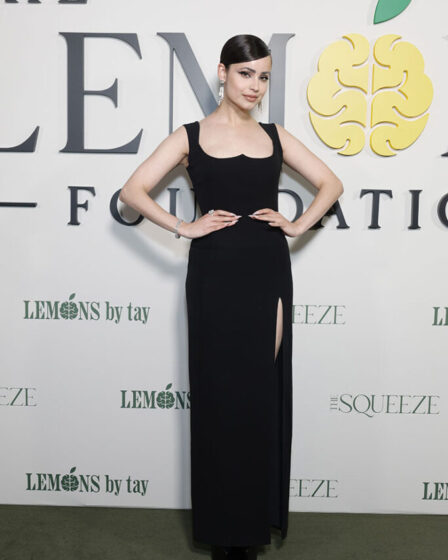 Sofia Carson Wore Versace To The Inaugural Lemons Foundation Gala