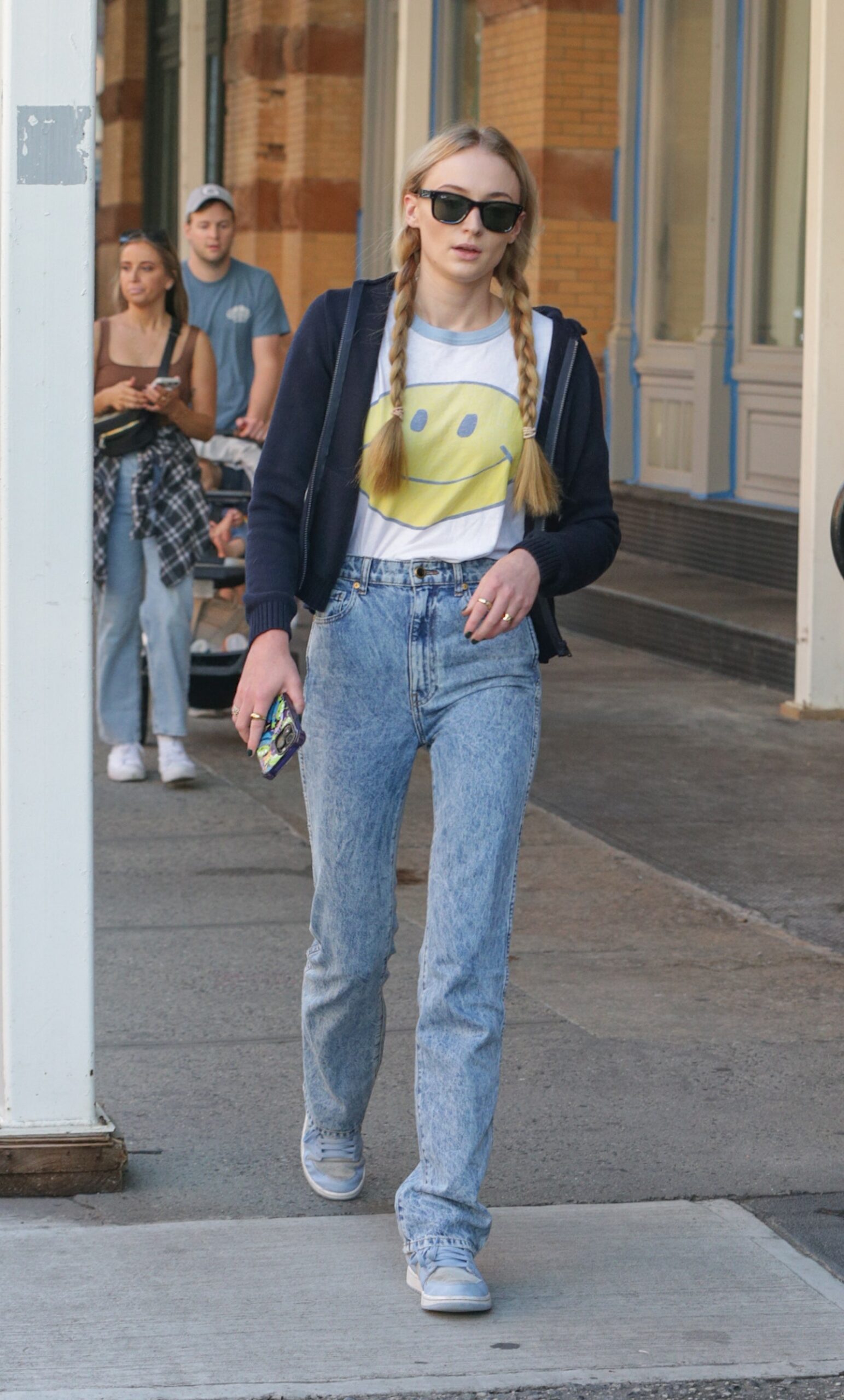 Sophie Turner is seen on October 1 2023 in New York New York
