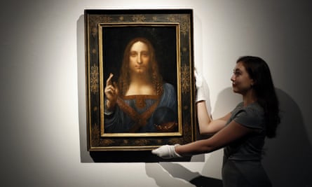 Scepticism … Salvator Mundi which holds the record for the most expensive painting ever sold at auction.