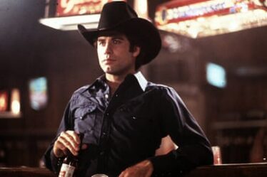 John Travolta in Urban Cowboy.