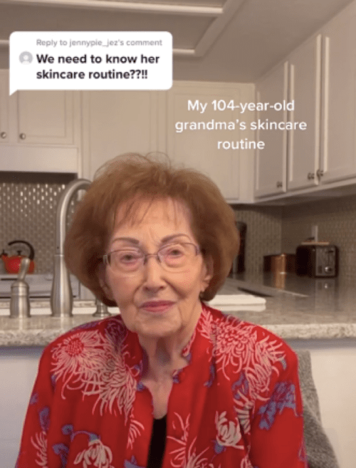 104-Year-Old Woman Reveals Her Anti-Aging Skincare Routine — Best Life ...
