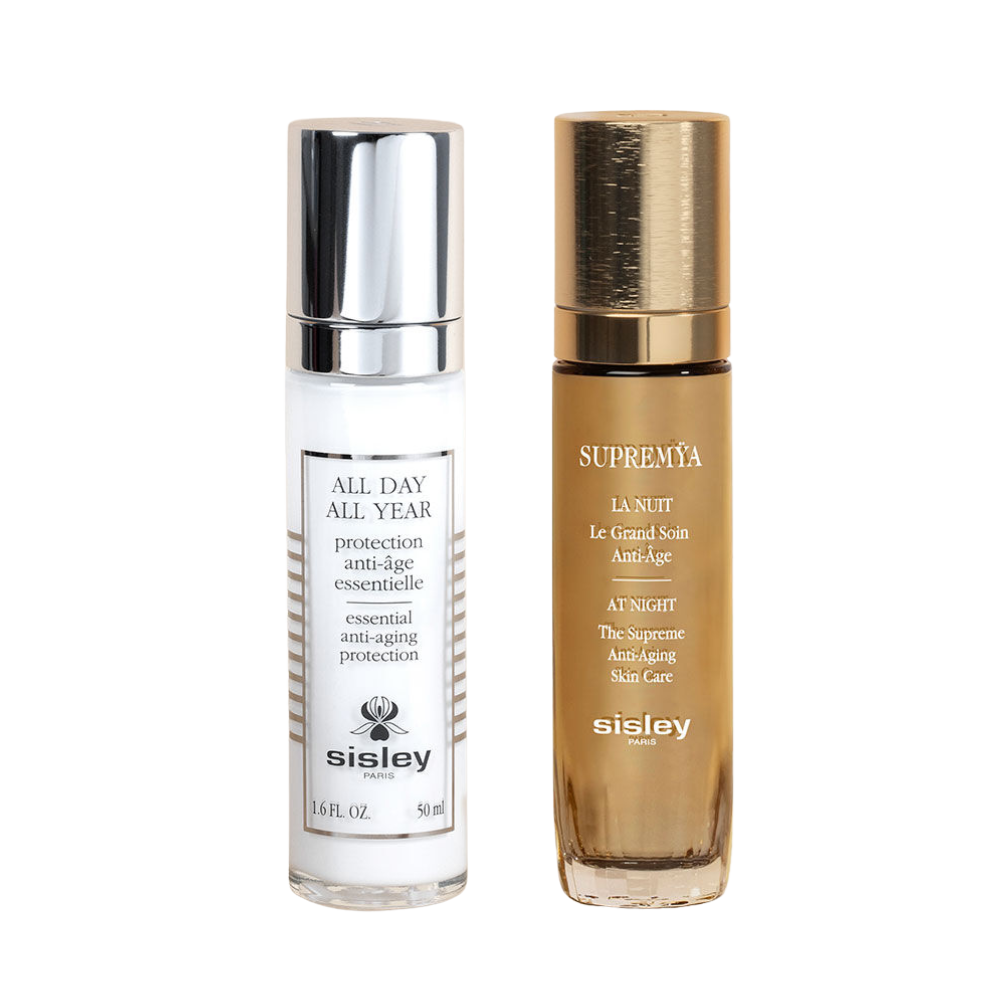 wellness gift guide sisley paris day and night fluid set skincare
