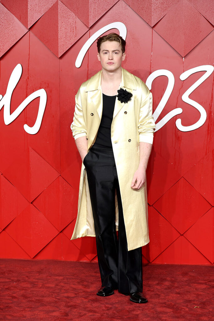 Kit Connor attends The Fashion Awards 2023