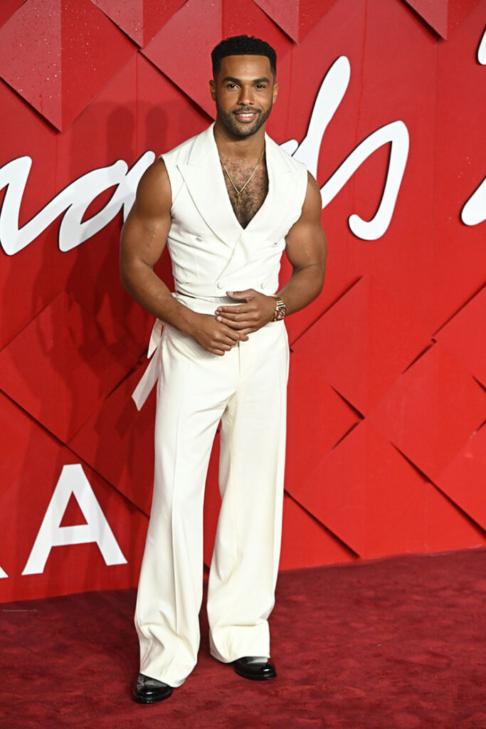 Lucien Laviscount attends The Fashion Awards 2023 