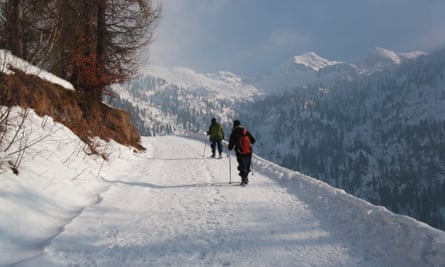 Winter landscape in the Aosta ValleyKX9193 Winter landscape in the Aosta Valley