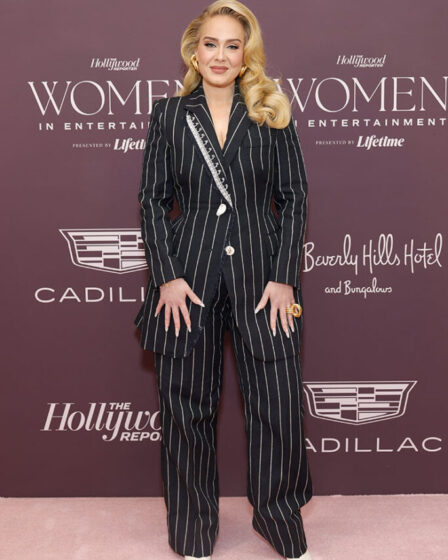 Adele Wore Schiaparelli To The Hollywood Reporter's Women In Entertainment