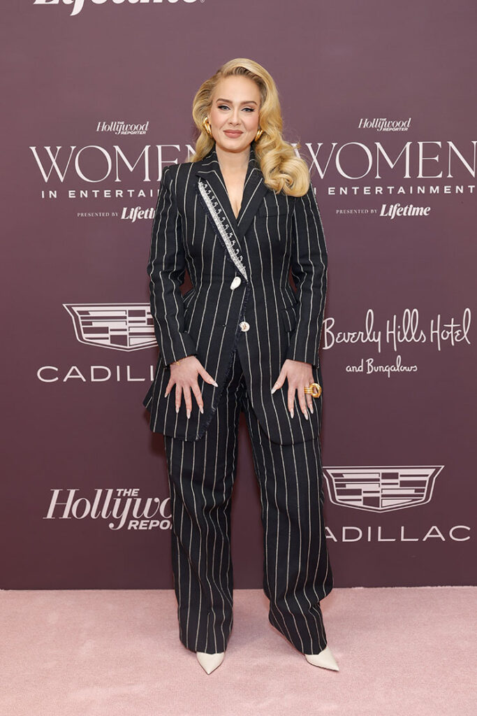 Adele Wore Schiaparelli To The Hollywood Reporter's Women In Entertainment