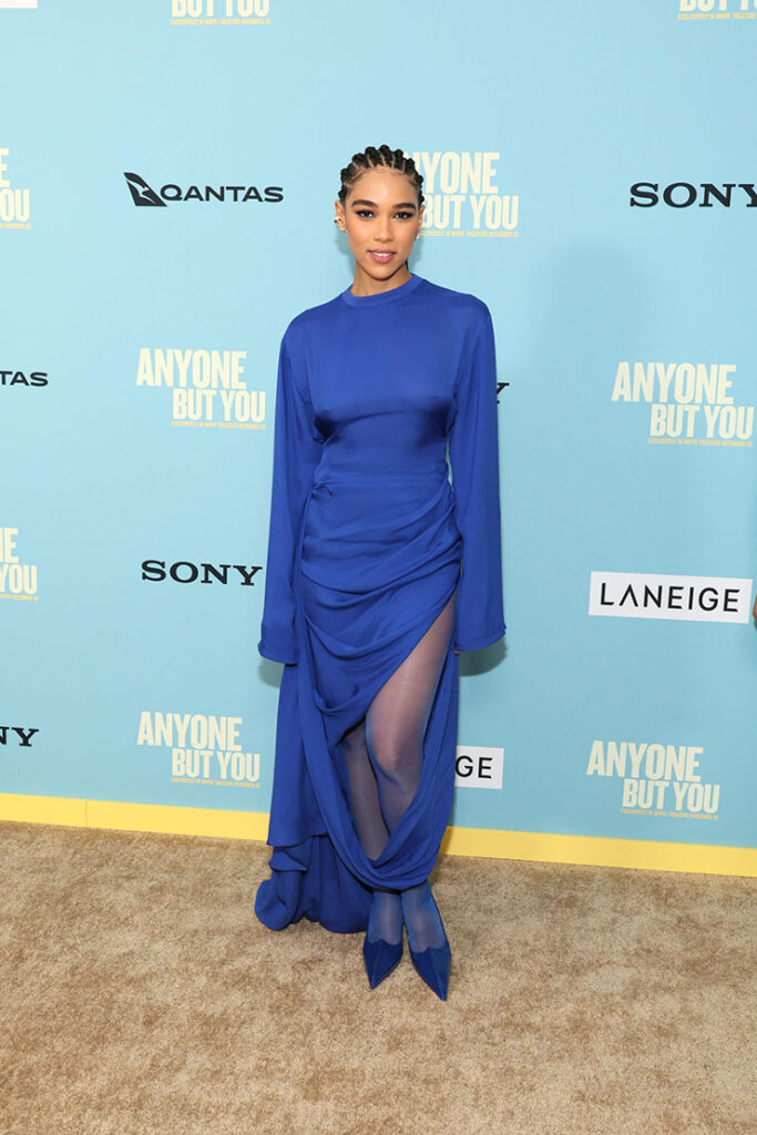 Alexandra Shipp Wore Acne Studios To The 'Anyone But You' New York Premiere