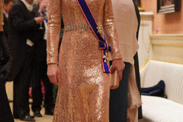 Catherine, Princess Of Wales Wore Jenny Packham To The Diplomatic Corps Reception