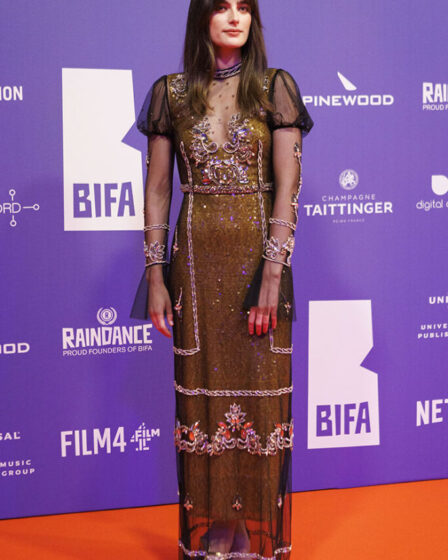Millie Brady attends The 26th British Independent Film Awards 

Erdem