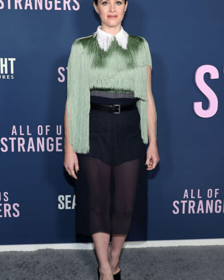 Claire Foy Wore Prada To The 'All Of Us Strangers' LA Screening