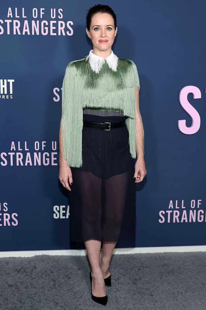 Claire Foy Wore Prada To The 'All Of Us Strangers' LA Screening