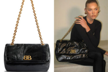 Elsa Hosk's Balenciaga Monaco Chain Bag