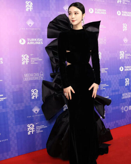 Fan Bingbing Wore Stéphane Rolland Haute Couture To The 2023 Singapore Film Festival Opening Ceremony
