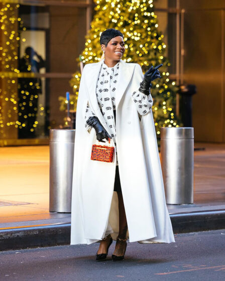 Fantasia Barrino Wore Dolce & Gabbana and DAZLUQ On CBS Morning and Live with Kelly & Mark