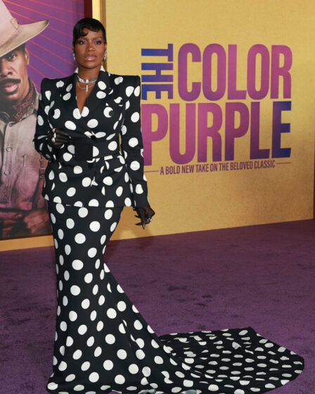 Fantasia Barrino Wore Sergio Hudson To 'The Color Purple' LA Premiere