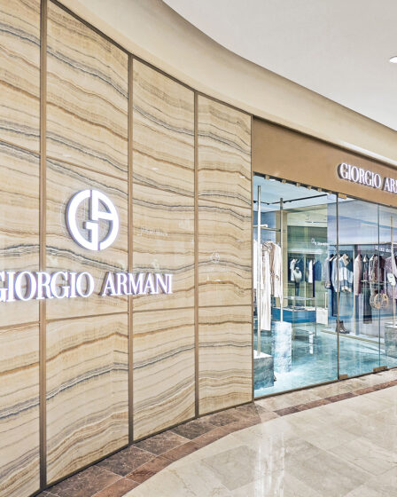 Giorgio Armani adds his personal touch to his new store in Takashimaya | Prestige Online