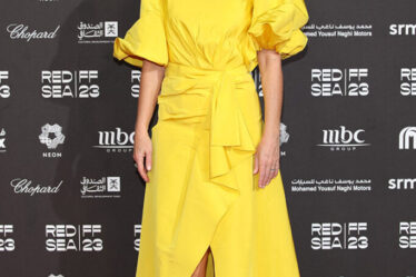 Gwyneth Paltrow Wore Carolina Herrera To The 2023 Red Sea International Film Festival Closing Ceremony