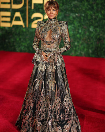 Halle Berry Wore Elie Saab Haute Couture For The 2023 Red Sea International Film Festival Closing Ceremony
