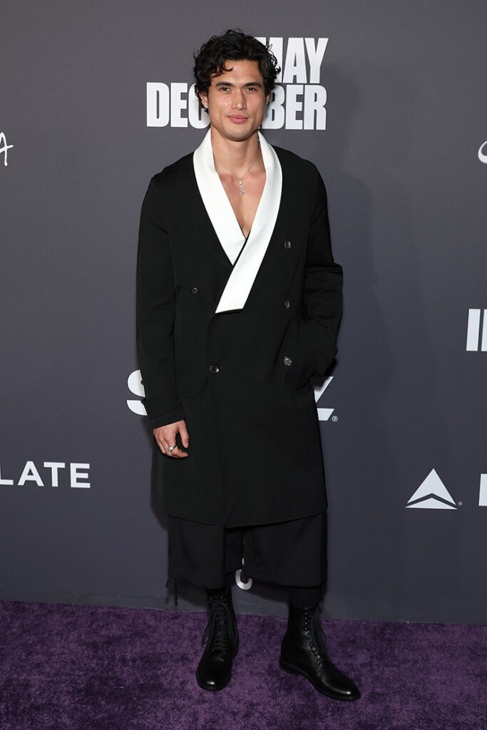 Charles Melton attends the Critics Choice Association's Celebration of Cinema & Television: Honoring Black, Latino and AAPI Achievements