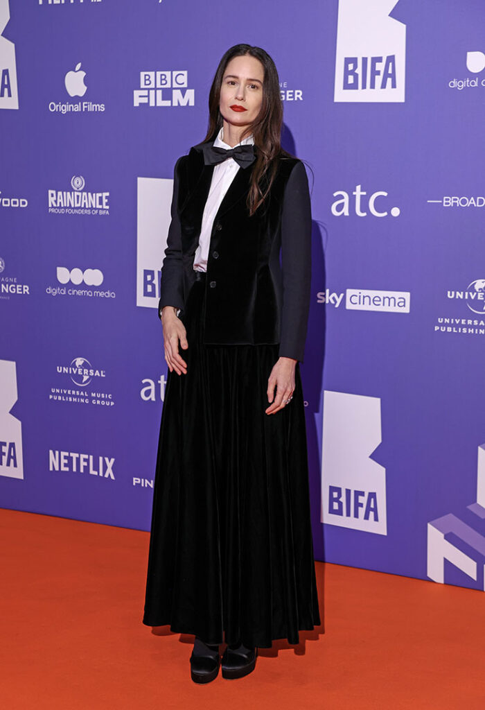 Katherine Waterston Wore Dior To The 2023 British Independent Film Awards 