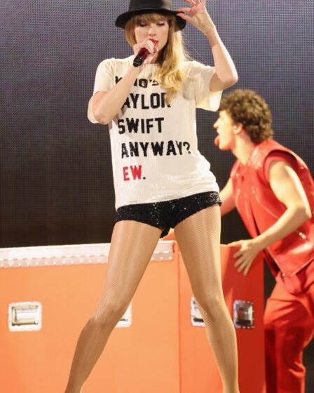 Swift performs onstage at Nissan Stadium in Nashville on May 05 2023.