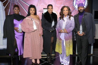 'The Color Purple' Cast Light the Empire State Building
