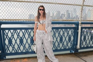 Influencer Julia Fox’s curated laissez-faire style.