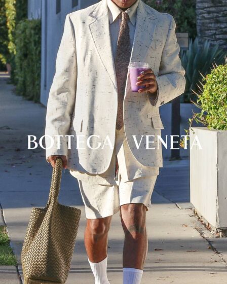 A$AP Rocky in Bottega Veneta's latest campaign.