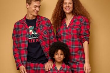M+S family pyjamas