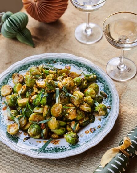 Yotam Ottolenghi’s brussels sprouts with orange and tarragon.