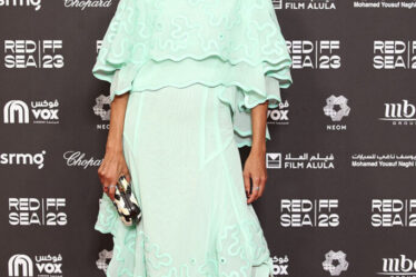 Zoe Saldana Wore Bottega Veneta To The ‘The Absence Of Eden’ Red Sea International Film Festival Screening