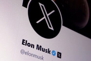 Snapshot of Elon Musk's X account