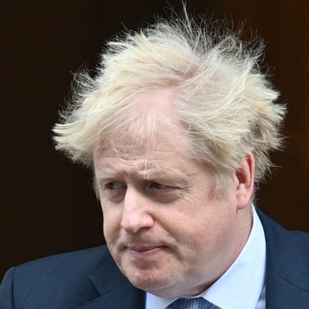 Boris Johnson’s untameable thatch: no martyr to the comb.