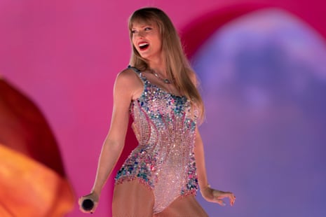 Taylor Swift performs during the Eras Tour in Nashville, Tennessee, on 5 May 2023.