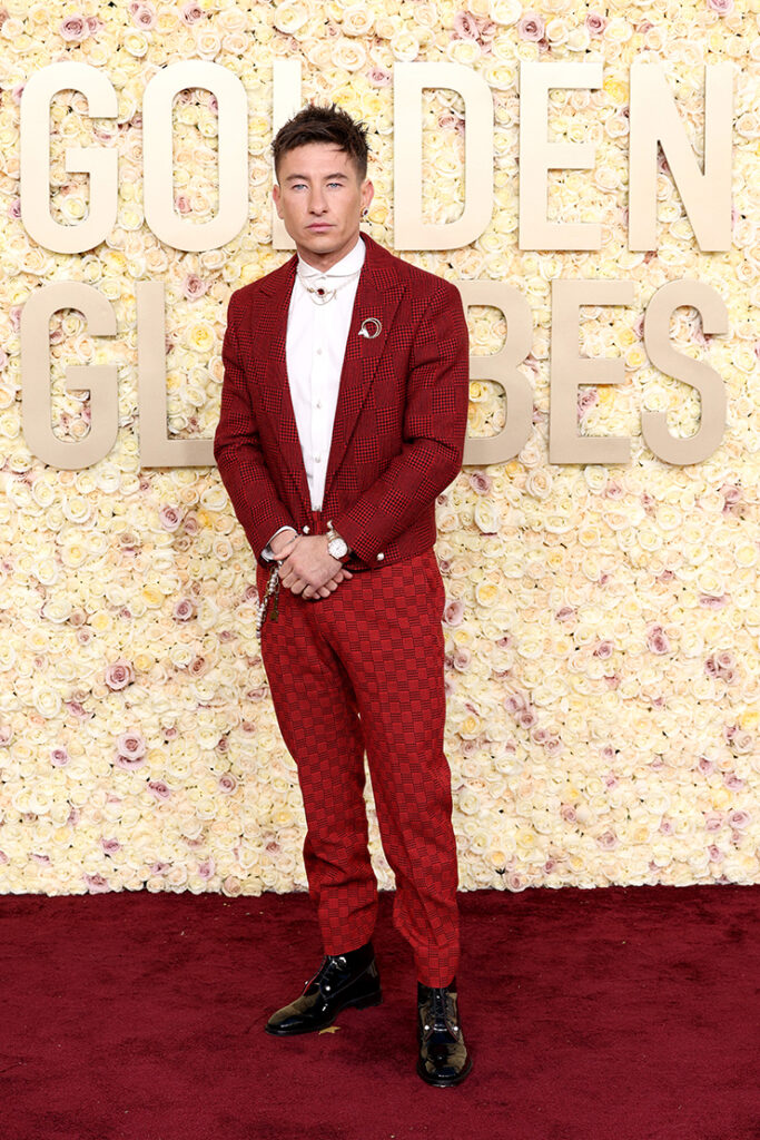 Barry Keoghan
Louis Vuitton 
2024 Golden Globe Awards