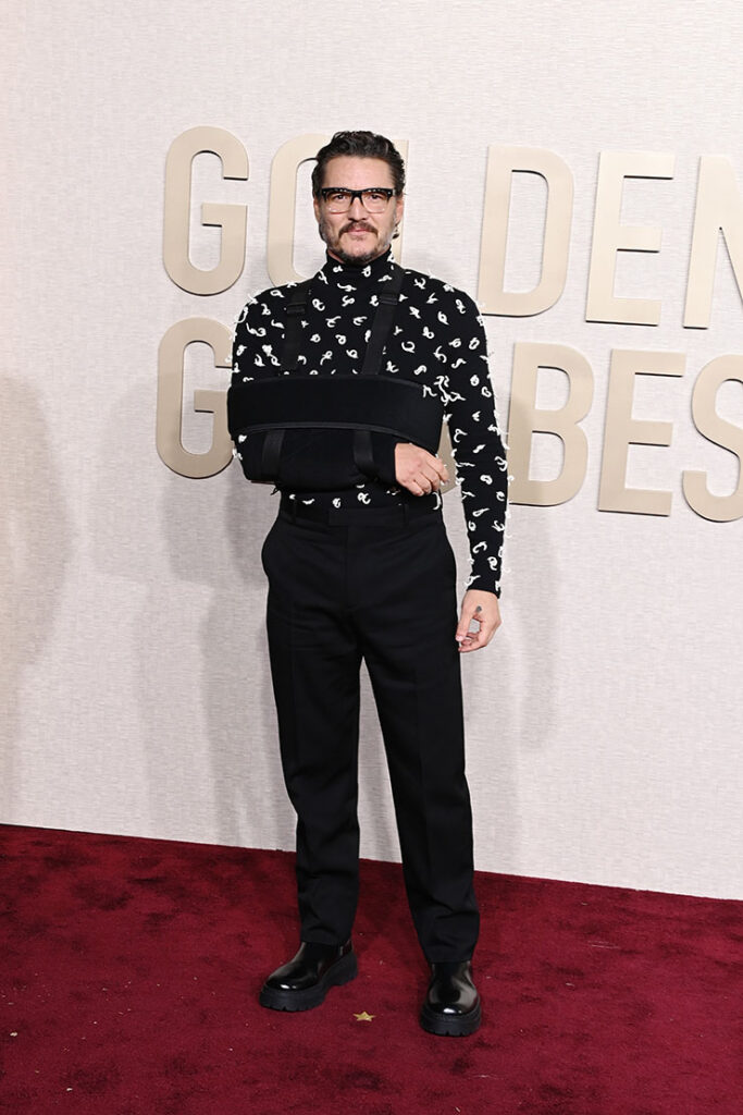 Pedro Pascal

Bottega Veneta @ 2024 Golden Globe Awards