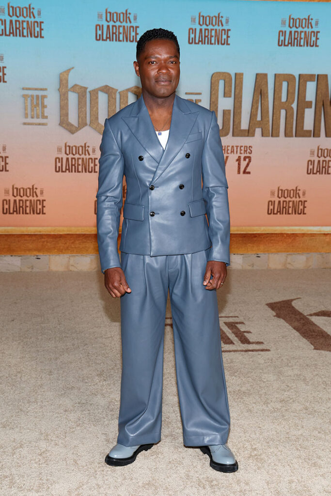 David Oyelowo attends the Los Angeles Premiere of Sony Pictures' "The Book Of Clarence" 