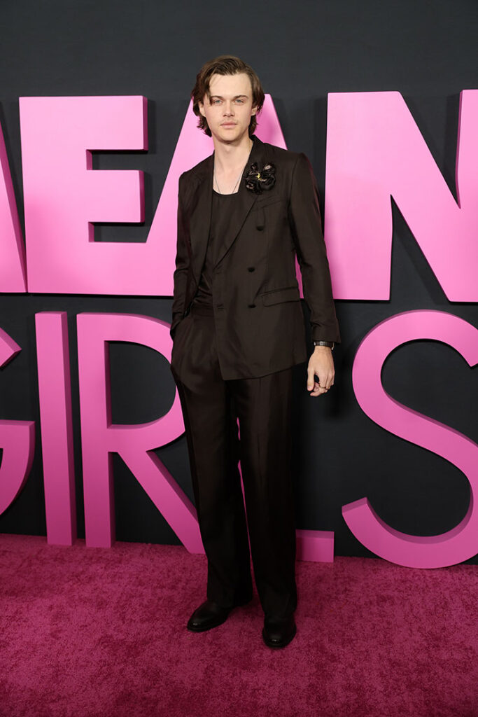 Christopher Briney attends the "Mean Girls" premiere 