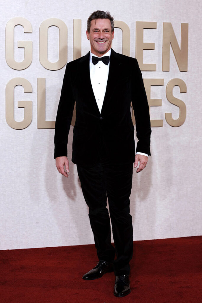 Jon Hamm

Dolce & Gabbana @ 2024 Golden Globe Awards